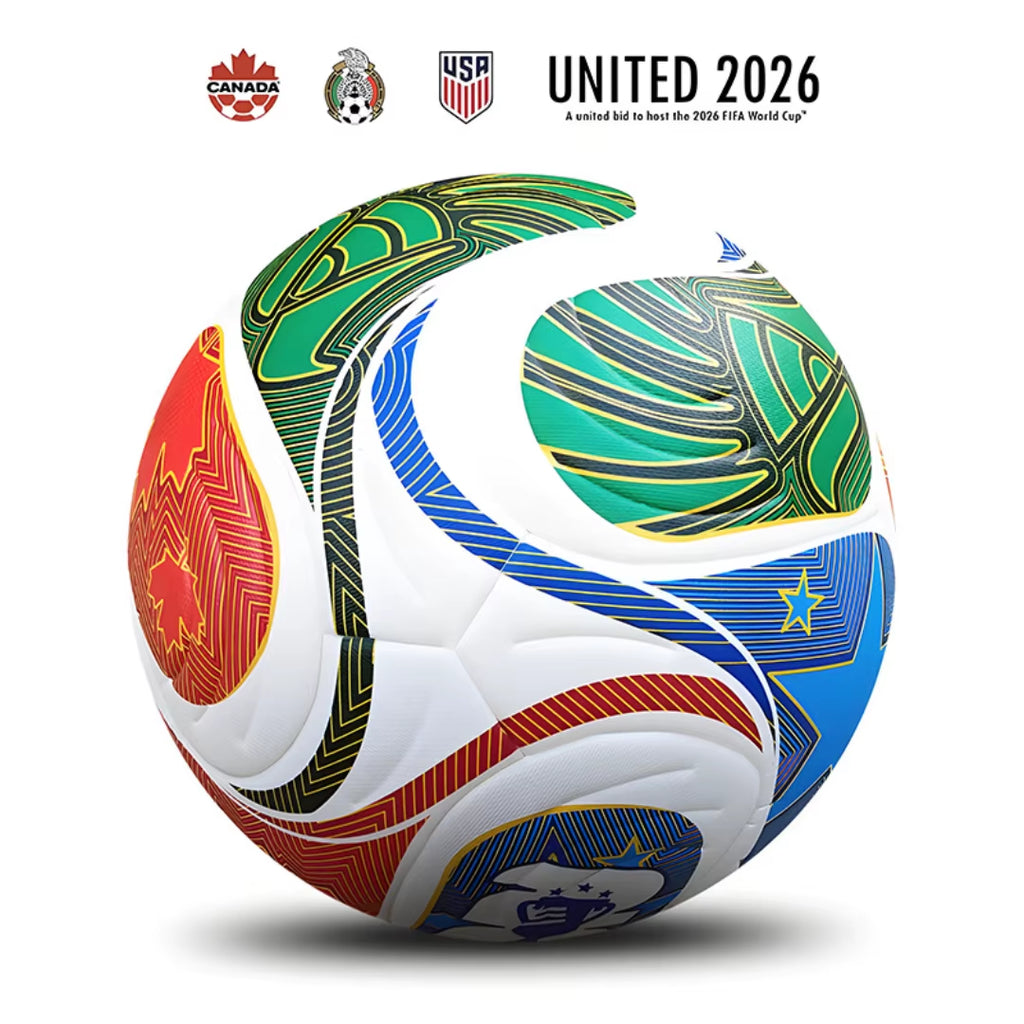 World Cup 2026 Ball – Sizes 5 – Soft Touch TPU Cover, Durable Butyl Bladder, Youth & Adult Training Ball for Indoor & Outdoor